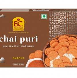 Bhikharam Chandmal Chai Puri   Box  375 grams